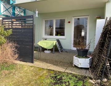 Blick zur Terrasse
